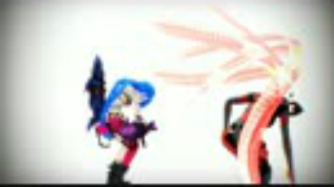 【MMD】 Jinx&DJ Sona的GLIDE 【LOL】